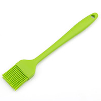 德立（DOLO） 德立 一体钢芯硅胶刷 蛋液刷 蛋糕油刷 硅胶烘焙刷 月饼耐高温烧烤刷 绿色一体硅胶刷