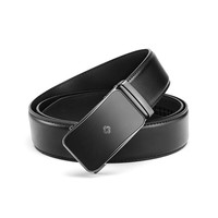 国家补贴：新秀丽 【哑光自动扣牛皮腰带】男士商务皮带礼盒包装生日礼物NQ1*09062