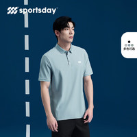 SPORTSDAY 海澜之家短袖POLO衫男24SPORTSDAY马术运动凉感短袖男夏季