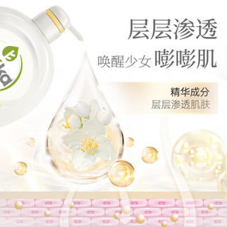 卫新 Fresh HY润肤沐浴露500ml*2 唤醒肌肤含烟酰胺保湿补水 通用香氛沐浴乳 蓝风铃+茉莉花