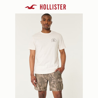 HOLLISTER24夏季新款美式休闲印花降落伞工装短裤 男 KI328-4049 棕色迷彩