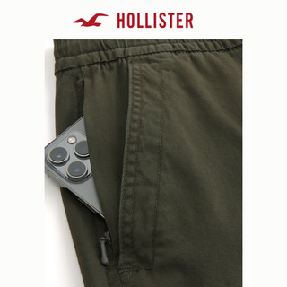 HOLLISTER24秋季宽松工装慢跑运动休闲裤长裤 男 KI330-4078 深橄榄绿 XS (170/70A)