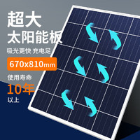 intelamp 颖朗 太阳能板高转化晶硅板光伏板+配件定制