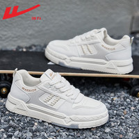 回力女鞋运动鞋女士网面透气潮流百搭跑步鞋休闲老爹鞋小白鞋子女 米色  0599 40