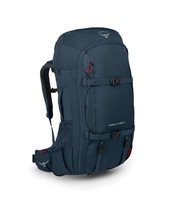 OSPREY Farpoint Trek 55 男士旅行背包,静音太空蓝,One Size