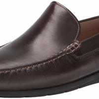 ECCO 爱步 男士 Classic Moc 2.0 一脚蹬驾驶风格乐福鞋, 咖啡色, 8-8.5