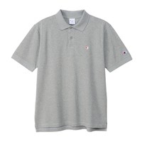 Champion 100%棉刺绣单点徽标短袖Polo衫 男士基本款 C3-Z358Z/C3-F356