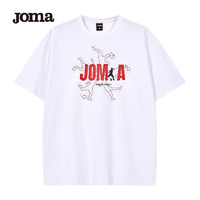 Joma 荷马 短袖运动T恤男女同款情侣款时尚潮流休闲百搭纯棉T恤衫