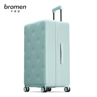bromen 不莱玫 大容量行李箱女学生旅行箱20英寸拉杆箱子男登机箱 灰绿色