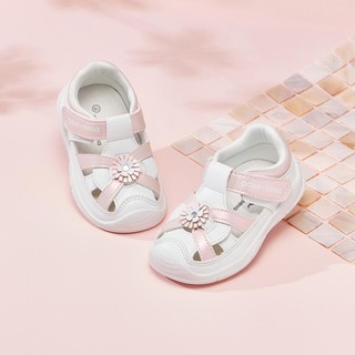 戴维贝拉 商场同款女童凉鞋2024夏季新款小童关键鞋儿童女宝宝鞋子