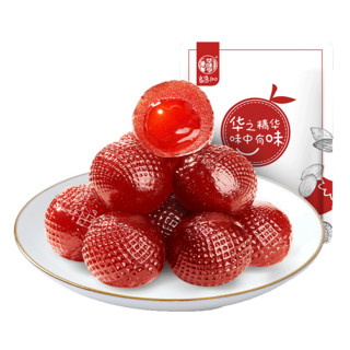 华味亨 爆浆山楂球草莓味夹心 108g*3袋