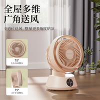 Henryde 德国空气循环扇台式家用小型电风扇轻音学生宿舍桌面办公室小电扇