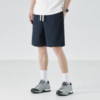 GXG 24夏季户外运动跑步宽松薄款男士直筒五分短裤