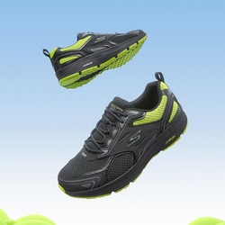 SKECHERS 斯凯奇 Go Run Consistent 男子跑鞋 220081/BKLM 黑色 40