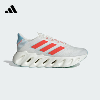 adidas「洞能跑鞋」ADIDAS SWITCH FWD 2跑步鞋男子阿迪达斯 汉玉白/红荧光/旧蓝 44.5