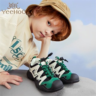 百亿补贴：YeeHoO 英氏 童鞋儿童凉鞋2024夏季男童鞋防滑软底宝宝涉水鞋透气鞋子