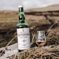 Laphroaig拉弗格10年700ml苏格兰单一麦芽威士忌原瓶洋酒礼盒