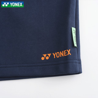 YONEX2024尤尼克斯羽毛球服短裤男环保系列运动裤子15179 男款 15179 深藏青 XO