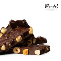 Blondel布隆德 榛果黑巧克力锤瑞士纯可可脂高端休闲零食糖果