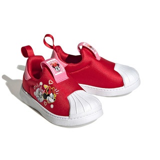 88VIP：adidas 阿迪达斯 宝宝鞋迪士尼联名儿童鞋米妮黛西软底女童贝壳鞋ID9709