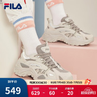 FILA 斐乐 SOFIA 鱼刺 女子休闲运动鞋 F12W034120A-AG 南极灰/合金灰 37.5