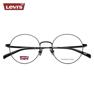 李维斯（Levi's）眼镜框男款近视眼镜架LV7082/807+国产1.598防蓝光镜片
