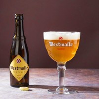 Westmalle 西麦尔 AW WESTMALLE西麦尔 三料 修道士精酿 啤酒 330ml*6瓶 比利时进口 露营出游