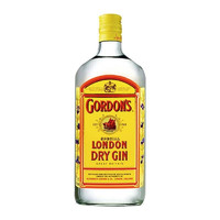 Gordon’s 哥顿 品牌授权 金酒琴酒伦敦干杜松子酒特选露酒 南非进口洋酒 哥顿金酒750ml