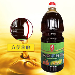 晓贵猴 食用油 非转基因纯正菜籽油1.8L 小桶装