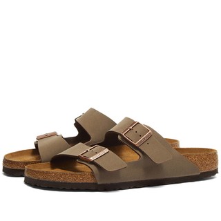 BIRKENSTOCK 勃肯 Arizona 双带凉鞋 Mocha Birkibuc