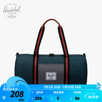 Herschel赫行 潮牌经典系列Sutton中号旅行袋时尚潮流男女包手提 深林绿/经典黑/石像灰/辣椒红