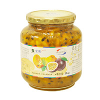 88VIP：全南 韩国进口蜂蜜橘百香果茶1kg 清晰果肉冲调大容量酸甜果茶
