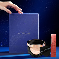MAYBELLINE 美宝莲 彩妆组合 (巨持色持久唇釉#61 4.2ml+超然无瑕轻垫霜#02 14g)