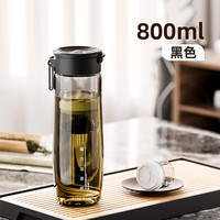 恩尔美（nRMEi）磁弹泡茶杯茶水分离杯子男士磁吸大容量运动水杯壶防摔便携 【进口TRITAN+茶仓】