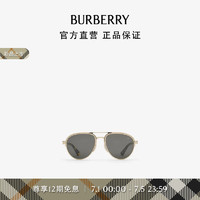 博柏利（BURBERRY）Shield 飞行员太阳眼镜40839551