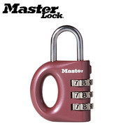 玛斯特 密码挂锁可调密码箱包柜门挂锁633MCND红色
