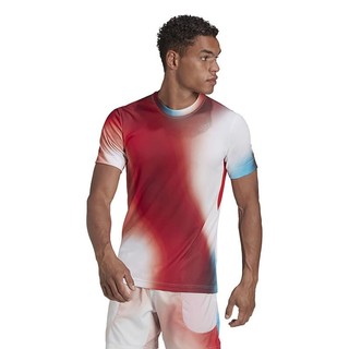 限尺码：adidas 阿迪达斯 MELBOURNE TEE男子网球运动透气短袖T恤