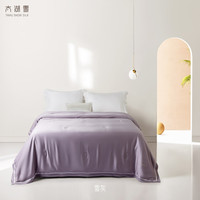 太湖雪宛香纱桑蚕丝夏被1998 雪灰