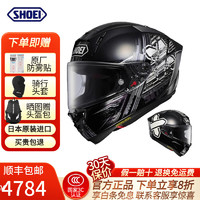 SHOEI X14头盔摩托车X15全盔四季赛车赛道机车盔红蚂蚁招财猫 X15 CROSS LOGO TC-5 XL（60-61）