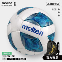 Molten 摩腾 标准男女儿童手缝PVC表皮耐磨高弹足球FA1711 5号足球