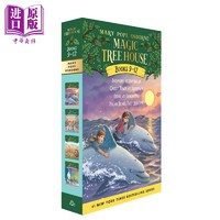 Magic Tree House Volumes 神奇树屋卷9-12盒装 英文原版 进口原版 6岁到9岁 儿童章节桥梁书 Mary Pope Osborne