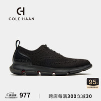 colehaan/歌涵 男士牛津鞋 春夏网面针织轻便舒适缓震软底休闲鞋C35744 黑色-C35744 40.5