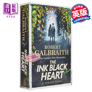 现货 神探斯特莱克6 墨黑之心 JK罗琳化名 侦探推理小说 英文原版 The Ink Black Heart Book 6 Robert Galbraith
