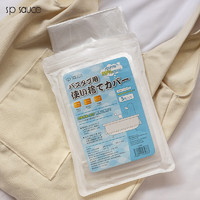 SP SAUCE 日本一次性泡澡袋10个装加大加厚酒店沐浴套浴袋旅行塑料膜 20枚+120定位贴