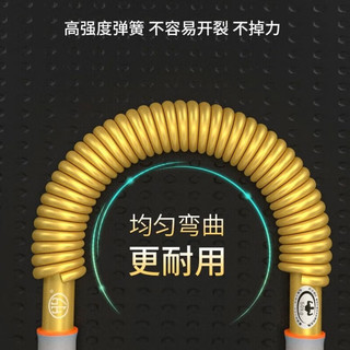 颜旭昊鹰材质臂力器100公斤臂力棒80KG握力棍臂力锻炼训练家用 【材质】110公斤 双色手柄