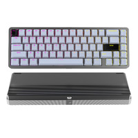 ipi RAIN 65 PRO 三模机械键盘 银灰色 风信子轴 RGB