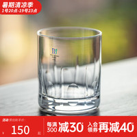 TOYO-SASAKI GLASS【品牌】日本东洋佐佐木切割纹威士忌酒杯日式玻璃烈酒杯 日出杯