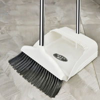 洁朗尼扫把簸箕套装组合扫帚笤帚扫地地刮卫生间垃圾铲两件套 扫把簸箕 1把