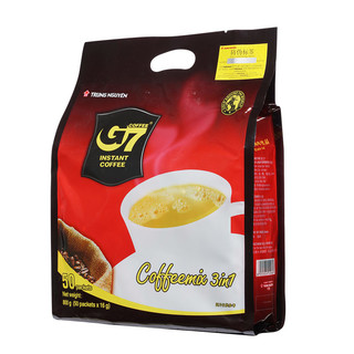 G7 COFFEE 越南原装进口g7三合一速溶咖啡官方同款正品早餐提神特浓便携奶茶