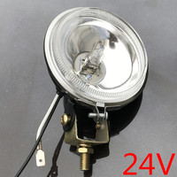 苏亚锐超亮货车12v24v小太阳腰灯边灯轮胎倒车灯3寸聚光汽车射灯 24V白色